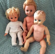 Three vintage dolls for sale  BURTON-ON-TRENT