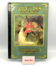 WOLF'S RAIN SEEKING RAKUEN TOSHIHIRO KAWAMOTO ART BOOK Mag garden Japanese USED for sale  Shipping to South Africa