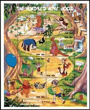 Micronesia 1998 - Disney, Winnie the Pooh & Friends - Hoja de 8 sellos - Estampillada sin montar o nunca montada segunda mano  Embacar hacia Argentina