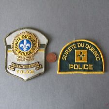 Canadian police patches for sale  UTTOXETER