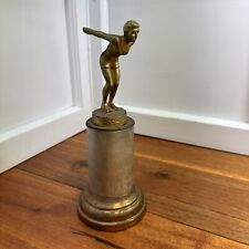 Troféu de evento de natação feminino MCM Deco '56 8" nadador antigo -Insígnia nacional Johnson comprar usado  Enviando para Brazil