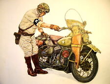 Dessin couleurs harley d'occasion  Grenoble-