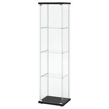 Ikea Detolf Glass Display Cabinet - Birch / Light Wood Colour for sale  BIRMINGHAM