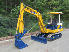 Used, Komatsu PC30-6 Hydraulic Mini Excavator Thumb Blade Rubber Tracks Diesel bidadoo for sale  Kent