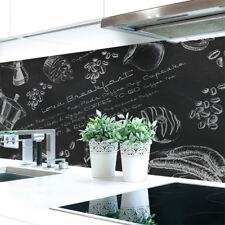 Kitchen Rear Panel Chalk Premium Hard PVC 0.4mm Self Adhesive, used for sale  Shipping to South Africa
