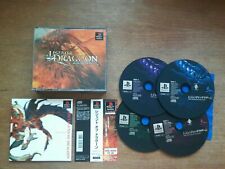 THE LEGEND OF DRAGOON PS1 PS2 PS3 PLAYSTATION 1 2 3 COMPLETO VERS JAP OTTIMO usato  Palermo