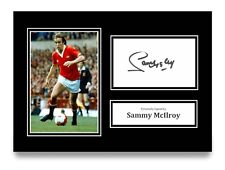 Sammy mcilroy signed for sale  MANCHESTER