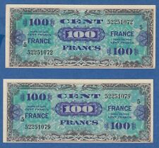 Paire 100f billet d'occasion  Paris II