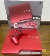 Console Sony PlayStation 3 PS3 Slim 320GB vermelho escarlate CECH-3000BSR jogo Japão comprar usado  Enviando para Brazil