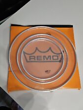 Usado, Pacote com 3 cabeças de bateria Remo Clear Tom. 10" 12" 16" comprar usado  Enviando para Brazil