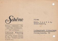 Wittenberg postkarte 1959 gebraucht kaufen  Leipzig