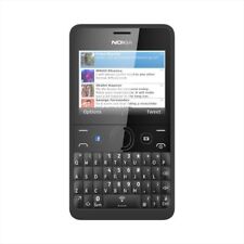 Używany, Nokia Asha 210 - czarny (odblokowany) telefon komórkowy na sprzedaż  Wysyłka do Poland