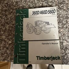 TIMBERJACK 360D 460D 560D SKIDDER OPERATION & MAINTENANCE MANUAL BOOK for sale  Shipping to South Africa