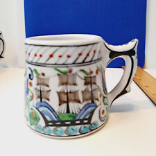 Hand Painted Ship & Antelope Mug by Ikaros In Rhodes Greece  No.8 for sale  Shipping to South Africa