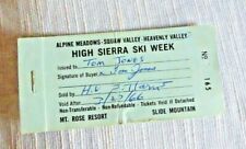 Vintage ticket folder for sale  Oakland