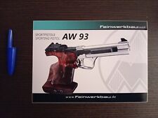 Feinwerkbau aw93 pistol usato  Spedire a Italy