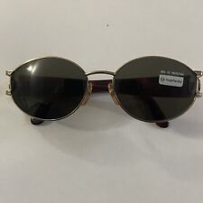 Usado, Novo Autêntico. Sergio Tacchini 1997 Vintage Sunglasses Oval Preto S.t. 1033-S T801 comprar usado  Enviando para Brazil