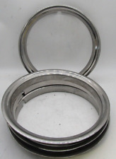 Usado, Anel de beleza 15” -- (4) GM CHEVY DODGE 2” profundidade roda de rali fabricante de equipamento original aço inoxidável comprar usado  Enviando para Brazil