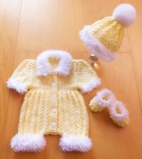 Hand knitted baby for sale  LLANELLI