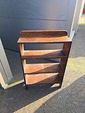 Rustic book shelf for sale  BURY