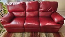 Piece red leather for sale  Columbus