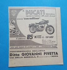 Pubblicita 1959 moto usato  Roma