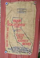 Heart california burlap for sale  Brimfield