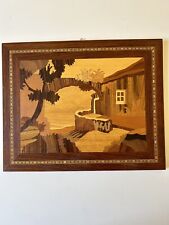 Inlaid wooden picture for sale  Albuquerque