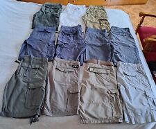 Pantaloncini jeans cargo usato  Torre Canavese