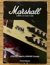 QUERENDO COMPRAR Marshall JVM410 Manual do Proprietário QUER COMPRAR ESTE MANUAL EXATO comprar usado  Enviando para Brazil