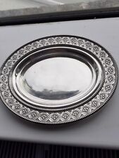 silver plated tray for sale  EXMOUTH