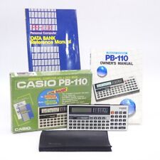 Casio PB-110 Personal Computer with Data Bank Boxed & Working for sale  Shipping to South Africa