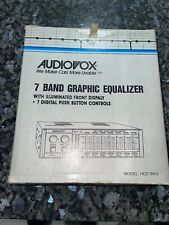 Equalizzatore vintage audiovox usato  Vieste