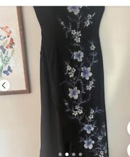 Marina women’s Vintage gothic whimsical mermaid style strappless prom dress, used for sale  Shipping to South Africa