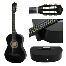 Black acoustic guitar for sale  Fontana