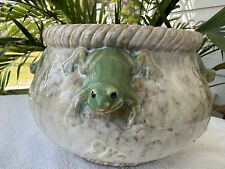 Vtg majolica frog for sale  Ocala