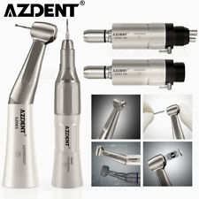 Used, AZDENT Dental Slow Low Speed Handpiece Straight Contra Angle Air Motor 4/2H for sale  Shipping to South Africa