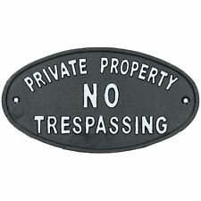 Private property trespassing for sale  Shipping to Ireland
