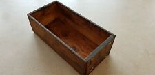 GENUINE 1960s RUSTIC WOODEN BOX - FLOWER, PLANT, WINDOW, SPICE, KITCHEN STORAGE, used for sale  Shipping to South Africa