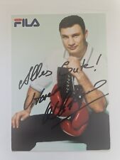 Vitali klitschko autogramm gebraucht kaufen  Möckmühl