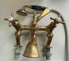 antique brass bath taps for sale  YARM