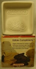 Edible Compliments Jareen Flower/Daisey Porcelain Mold 1980 butter chocolate, used for sale  Shipping to South Africa