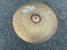 Usado, Prato PAISTE 17" RUDE CRASH/RIDE ANOS 80 comprar usado  Enviando para Brazil