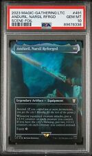 Anduril, Narsil Reforged Scene FOIL 2023 MTG LOTR Lord of the Rings #491 PSA 10 for sale  Shipping to South Africa