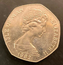 Isle man 50p for sale  DORKING