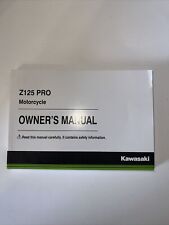 Kawasaki owner manual for sale  Sparks