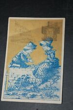 VINTAGE TRADE CARD "HOUSEHOLD SEWING MACHINE" ca 1880's, MAHLER & THOMPSON for sale  Kennewick