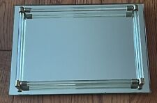 vanity mirrored bamboo tray for sale  Wilkes Barre