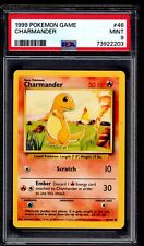 Juego básico de cartas de Pokémon 46/102 PSA 9 Charmander 1999 segunda mano  Embacar hacia Argentina