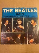 7" 45 RPM PS THE BEATLES RAIN / PAPERBACK ESCRITOR CAPITOL RECORDS 5651 1966 MUITO BOM/MUITO BOM ESTADO comprar usado  Enviando para Brazil